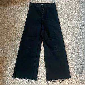 Zara marine straight jeans
